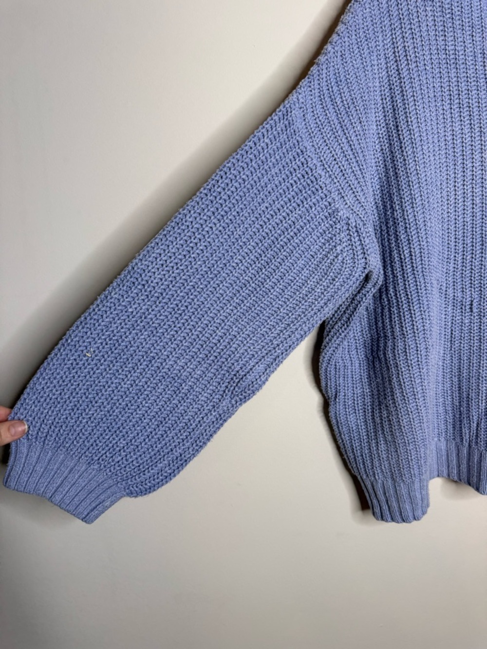 American Eagle blue turtleneck sweater - Picture 2 of 7